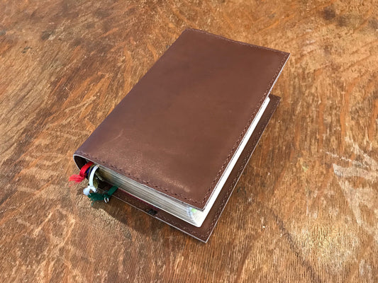 Custom Leather Missal Cover Raw Bullhide